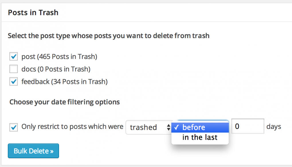 Post removed. Delete from Trash