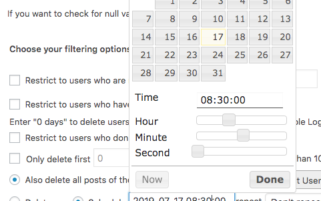 Bulk Delete Scheduler for deleting users by user meta